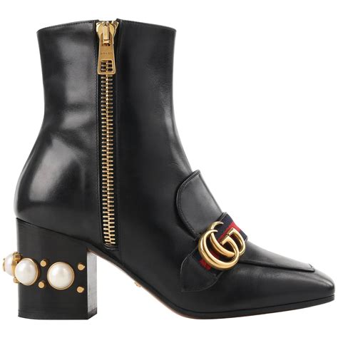 boots gucci aftershave|gucci ankle boots with pearls.